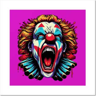 Clown Posters and Art